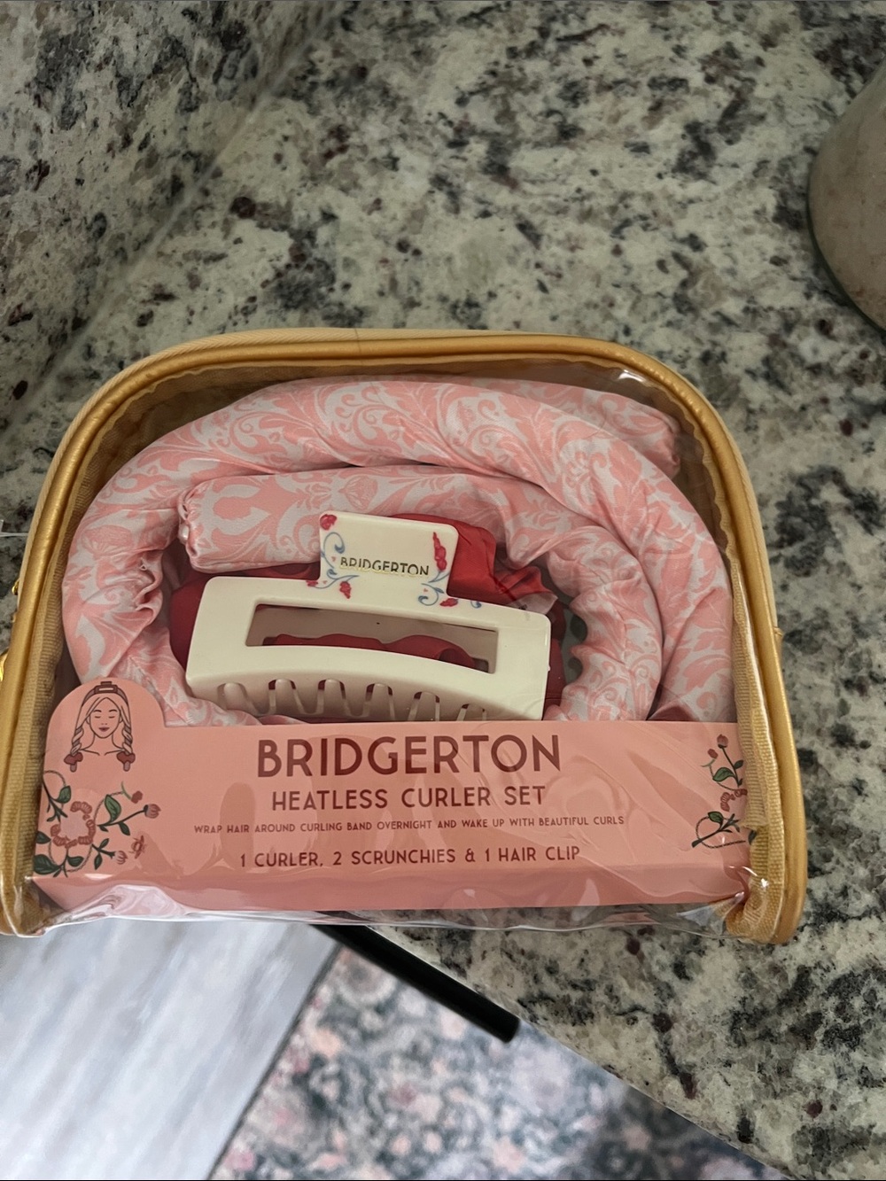 Bridgerton Pink Heatless Curler Set